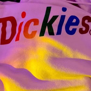 dickies cropped sweatshirt